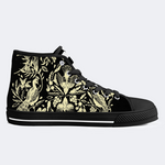 Peacock Bird Print High Top Canvas Factory Direct Sales