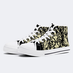 Peacock Bird Print High Top Canvas Factory Direct Sales