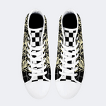 Peacock Bird Print High Top Canvas Factory Direct Sales