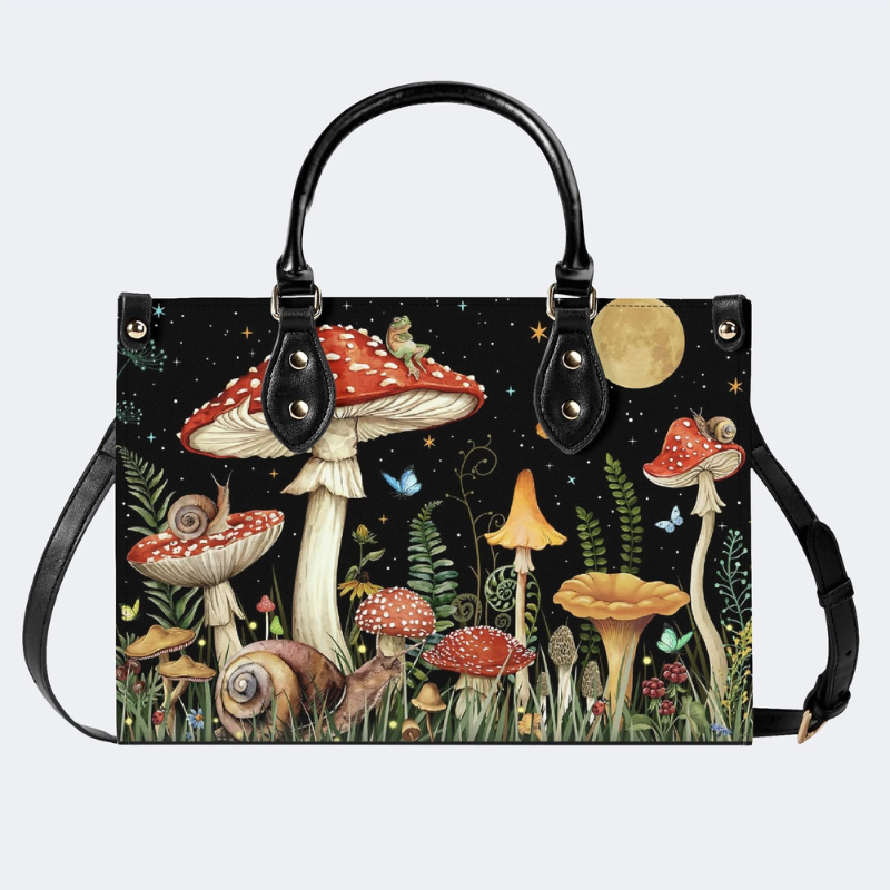 Plants And Animals Under The Stars Handbag