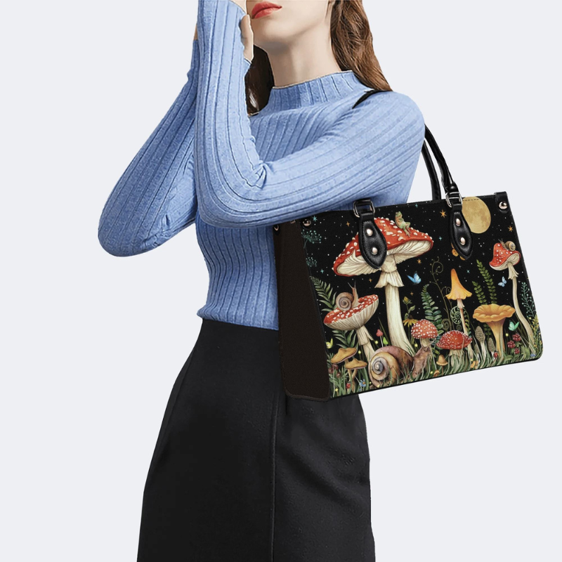 Plants And Animals Under The Stars Handbag_06