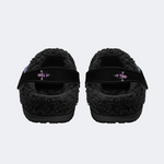 Purple Mushroom Print Slippers/Sandals Factory Direct Sales