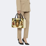 Queen And Serpent Print Handbag Factory Direct Sales