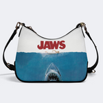 Quint's Shark Fishing Jaws Retro Leather Crossbody Bag