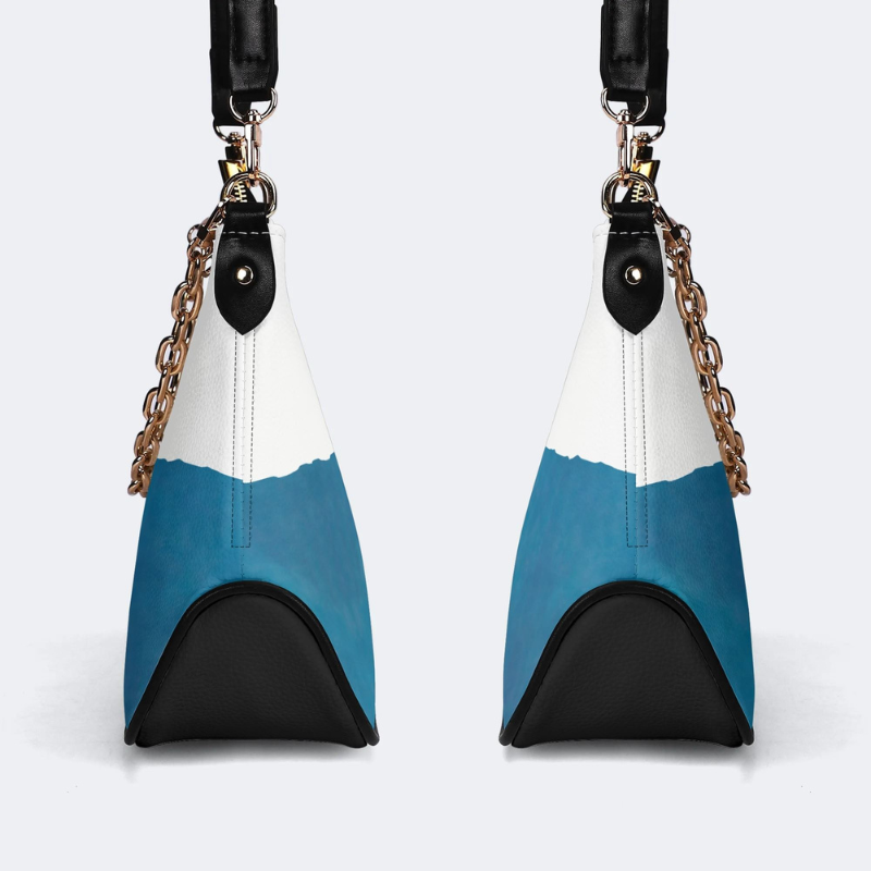 Quint's Shark Fishing Jaws Retro Leather Crossbody Bag