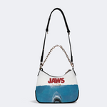 Quint's Shark Fishing Jaws Retro Leather Crossbody Bag