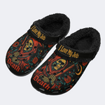 Red Cape With Skull Print Slippers/Sandals Factory Direct Sales