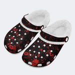 Red Spider And Moth Print Slippers/Sandals Factory Direct Sales