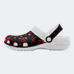 Red Spider And Moth Print Slippers/Sandals Factory Direct Sales