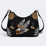 Retro Attacking Eagle Print Leather Crossbody Bag_01