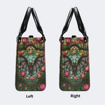 Retro Bats And Lotus Handbag Factory Direct Sales_04