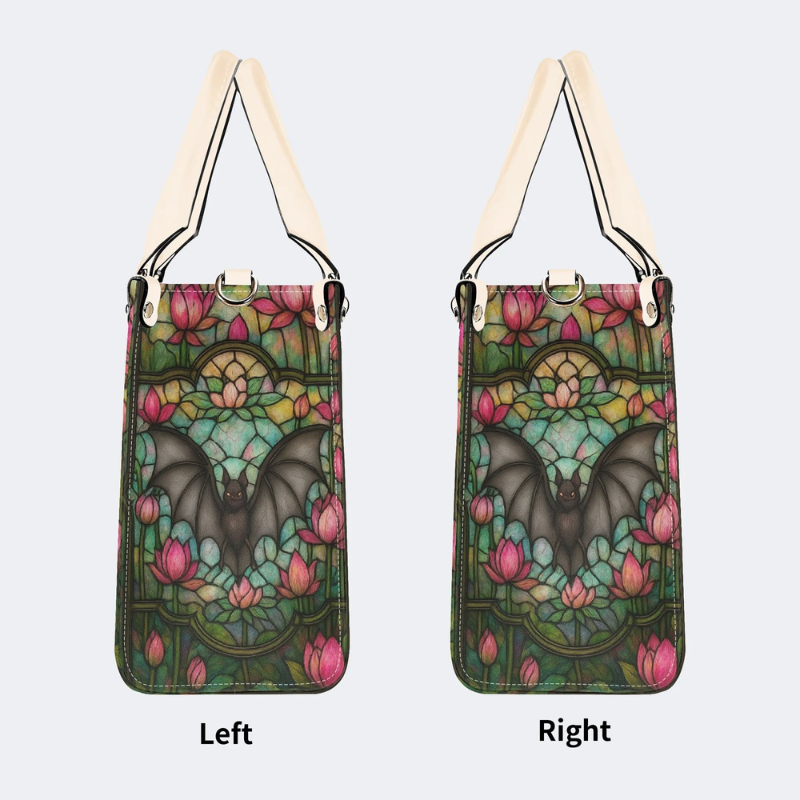 Retro Bats And Lotus Handbag Factory Direct Sales_05