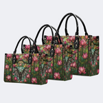 Retro Bats And Lotus Handbag Factory Direct Sales_13