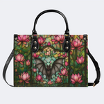 Retro Bats And Lotus Handbag Factory Direct Sales