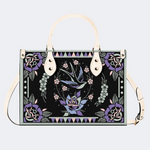 Retro Bird Print Handbag Factory Direct Sales_01