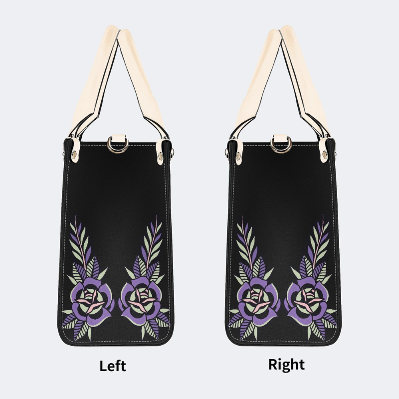 Retro Bird Print Handbag Factory Direct Sales_05