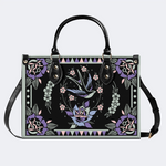 Retro Bird Print Handbag Factory Direct Sales