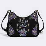 Retro Bird Print Leather Crossbody Bag Factory direct sales_01