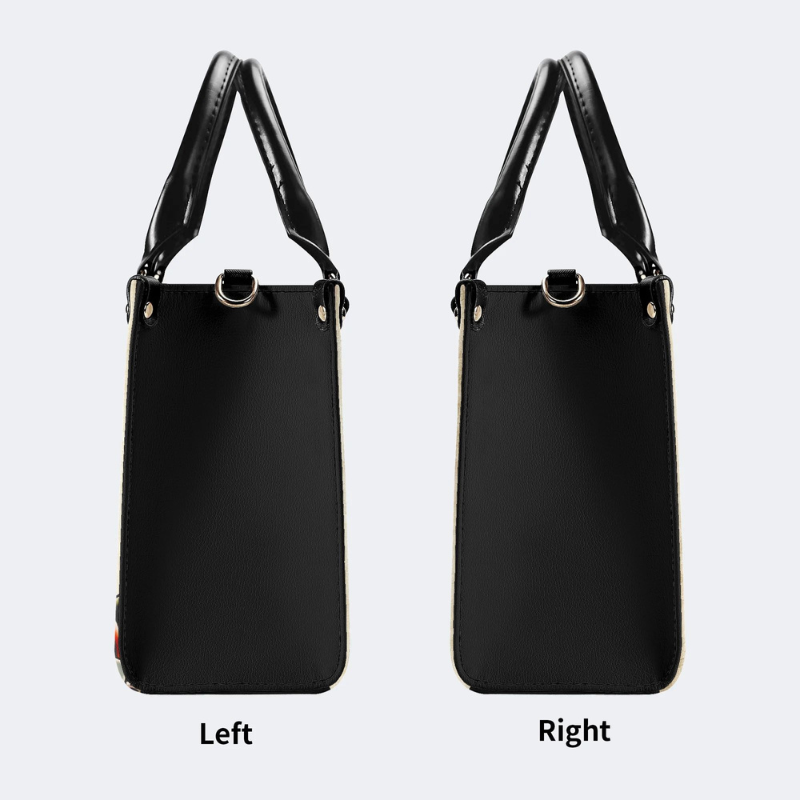 Retro Black Dragon Print Handbag Factory Direct Sales_04