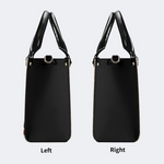 Retro Black Dragon Print Handbag Factory Direct Sales_04