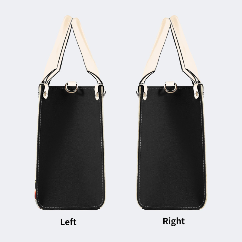 Retro Black Dragon Print Handbag Factory Direct Sales_05