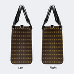 Retro Black Panther Head Print Handbag Factory Direct Sales_04