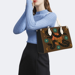 Retro Double Snakes And Starry Sky Handbag_07
