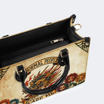 Retro Fire Dragon Head Print Handbag Factory Direct Sales