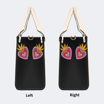 Retro Five Tigers Print Handbag Factory Direct Sales_05