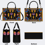 Retro Five Tigers Print Handbag Factory Direct Sales_10