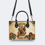 Retro Flame Clown Print Handbag Factory Direct Sales