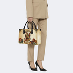 Retro Flame Clown Print Handbag Factory Direct Sales