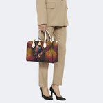 Retro Ink Crow Handbag Factory Direct Sales_09