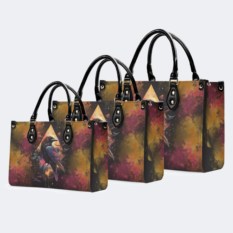 Retro Ink Crow Handbag Factory Direct Sales_13