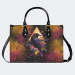 Retro Ink Crow Handbag Factory Direct Sales
