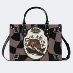 Retro Roaring Tiger Print Handbag Factory Direct Sales
