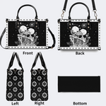 Retro Skull Lovers Print Handbag Factory Direct Sales_10