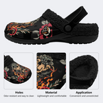 Sheep And Leopard Head Print Slippers/Sandals