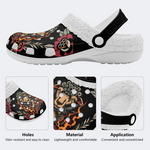 Sheep And Leopard Head Print Slippers/Sandals