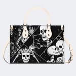 Skeleton And Kitten Handbag Factory Direct Sales_01