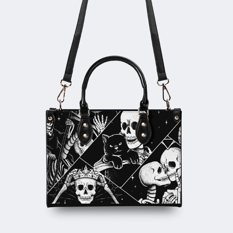 Skeleton And Kitten Handbag Factory Direct Sales_02