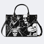 Skeleton And Kitten Handbag Factory Direct Sales