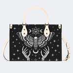 Skeleton Hands and Death Moths Handbag Factory Direct Sales_01