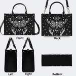 Skeleton Hands and Death Moths Handbag Factory Direct Sales_10