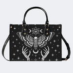 Skeleton Hands and Death Moths Handbag Factory Direct Sales