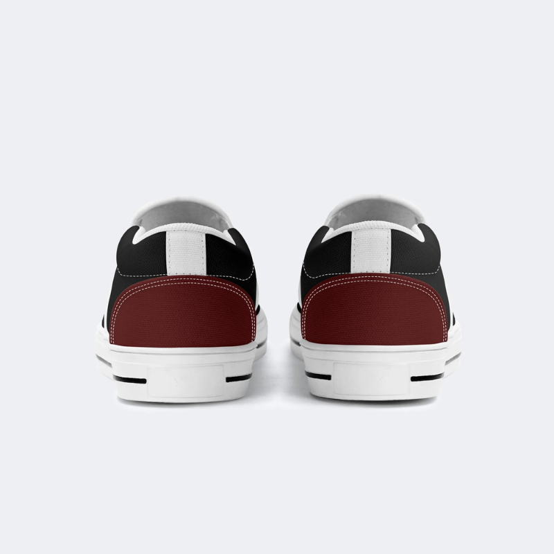 Skeleton Holding A Night Light Slip On Shoes_03