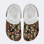 Skeleton Holding A Rose Slippers/Sandals Factory Direct Sales