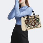 Skeleton King Print Handbag Factory Direct Sales
