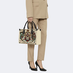 Skeleton King Print Handbag Factory Direct Sales