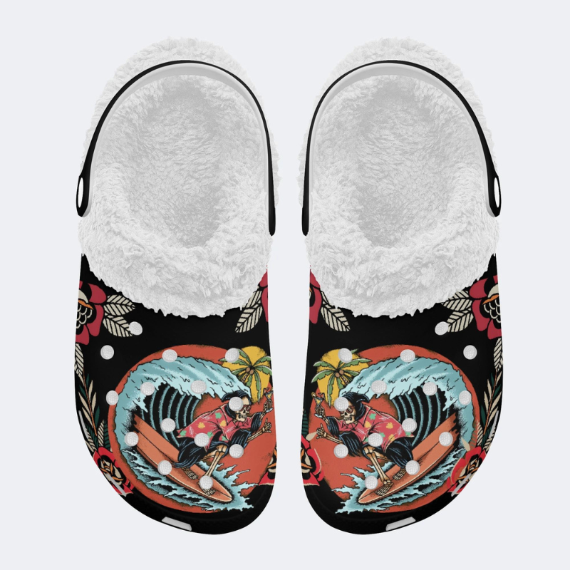 Skeleton Surfer Slippers/Sandals Factory Direct Sales